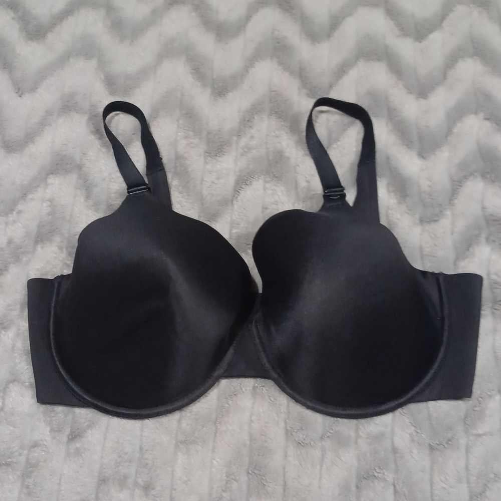 Motherhood Size 38DDD Black Padded Underwire Nursing Maternity Bra
